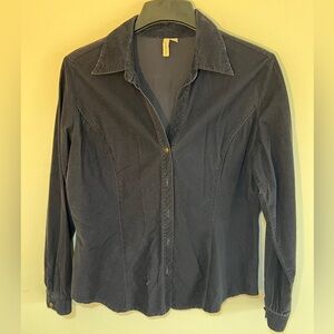 St. John's Bay Blue Button-Down Shirt